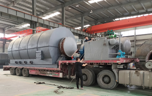 12T oil sludge treatment pyrolysis plant sent to Luoyang, China