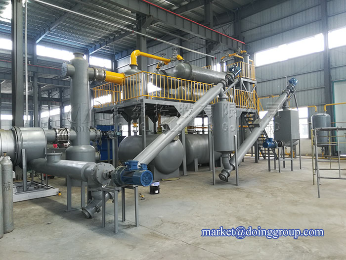 continuous pyrolysis machine