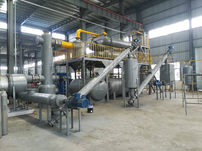 fully automatic tyre pyrolysis plant