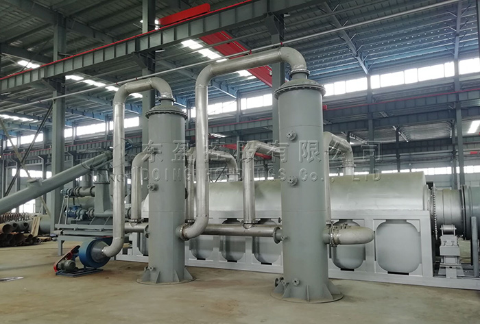 continuous tire pyrolysis machine