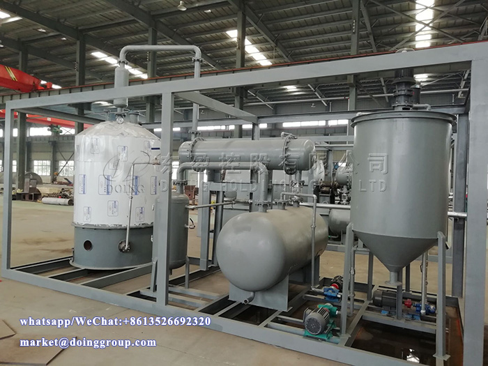 waste oil distillation plant