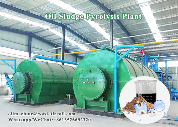 oil sludge pyrolysis plant