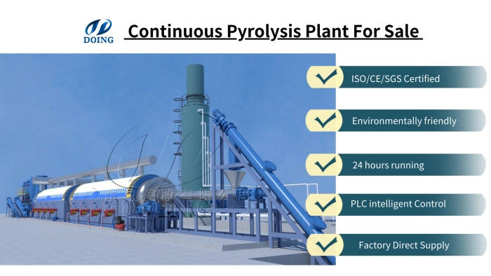 Advantages of DOING fully automatic pyrolysis machine