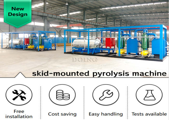 small plastic pyrolysis equipment