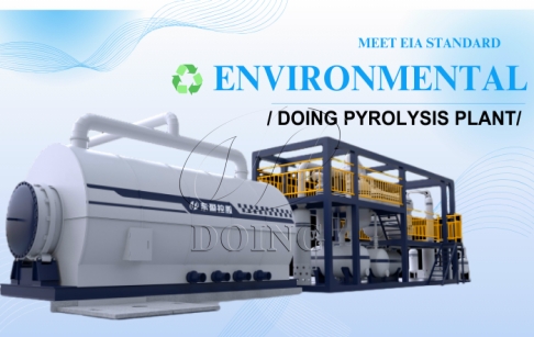 A regular Italian customer ordered DOING 1 ton waste plastic pyrolysis equipment