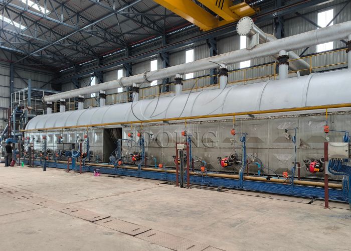 DOING fully continuous pyrolysis machine