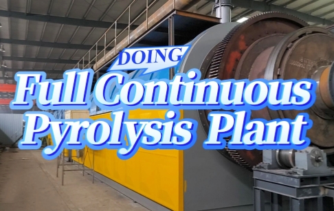 DOING Advanced Continuous Pyrolysis Technology For Waste Recycling Display Video