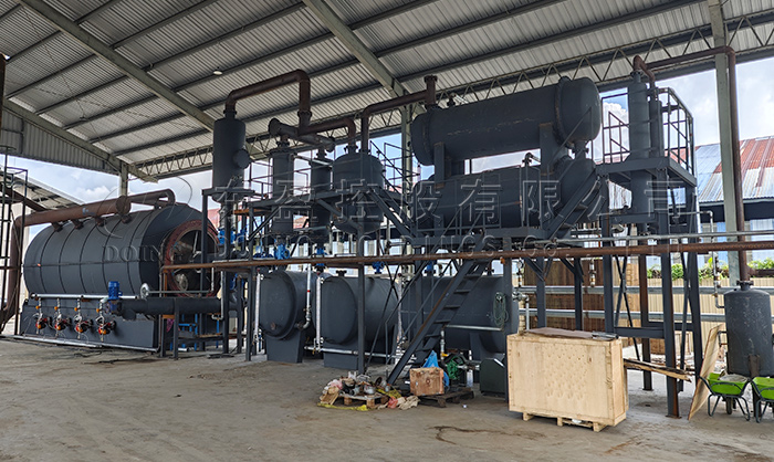 DOING oil sludge pyrolysis equipment