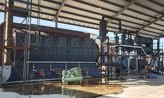 DOING tank bottom sludge pyrolysis equipment