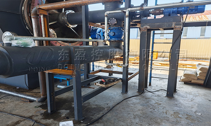 DOING waste oil sludge pyrolysis equipment