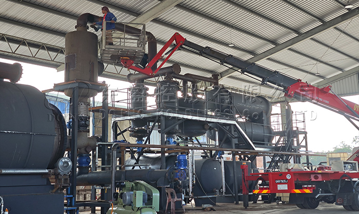 DOING oil sludge pyrolysis equipment