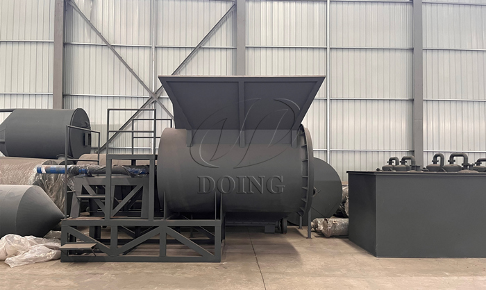 DOING waste tire pyrolysis machine