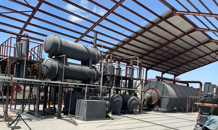 DOING waste tire pyrolysis machine
