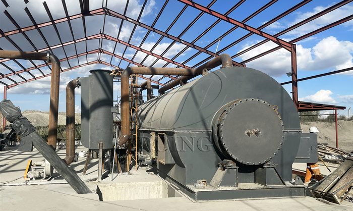DOING tire pyrolysis machine project