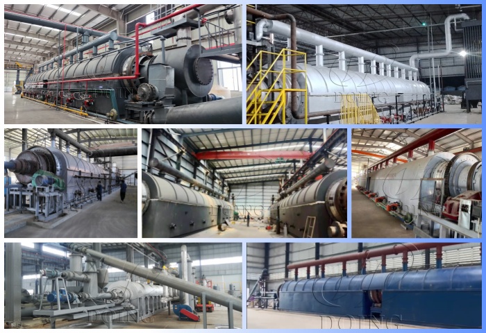 fully automatic pyrolysis plant sites