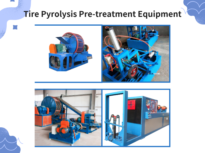 Tire pyrolysis pretreatment equipment