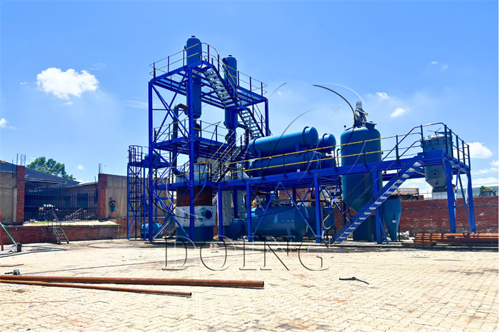 Waste oil refining equipment