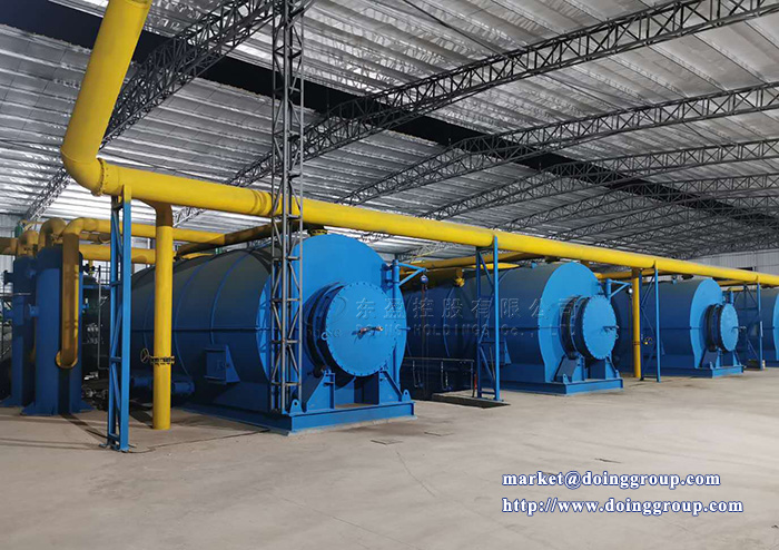 waste tyre pyrolysis plant