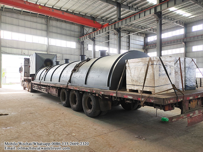 continuous waste tyre pyrolysis plant