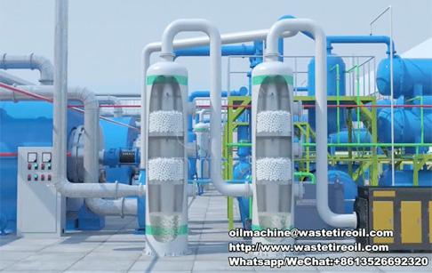 waste tire pyrolysis plant