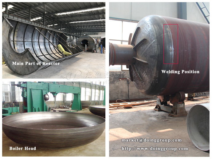 waste tire pyrolysis plant