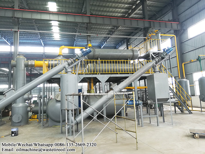 waste tire pyrolysis plant