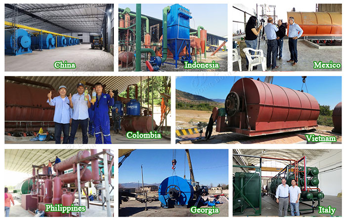 waste tire pyrolysis plant