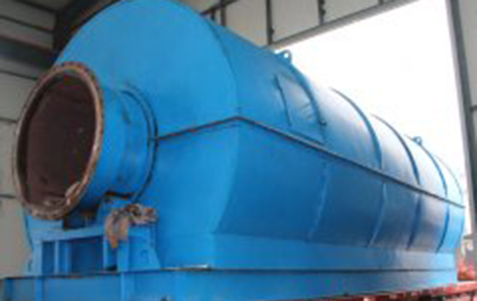 waste rubber recycling to oil plant