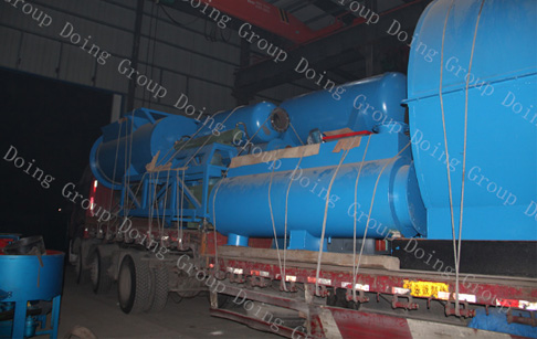 waste tire to oil machine