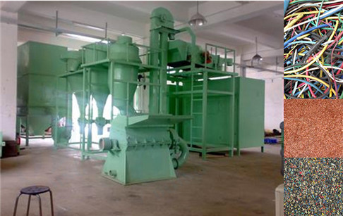 copper wire granulator machine