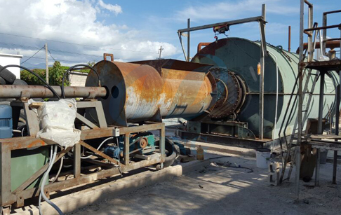 waste plastic recycling machine