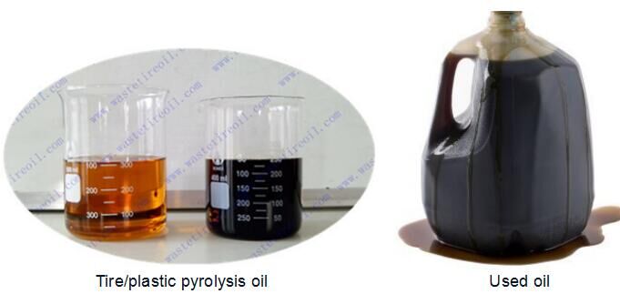 waste tyre oil to diesle recycling plant