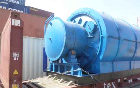 tyre pyrolysis plant