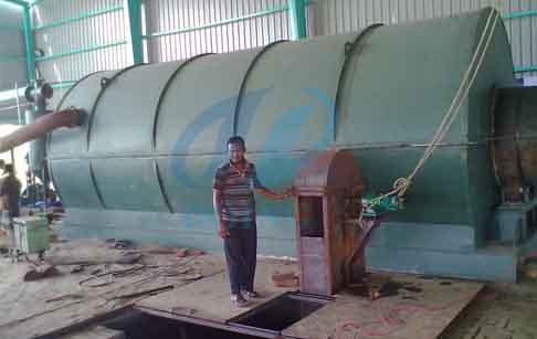 tyre oil pyrolysis plant