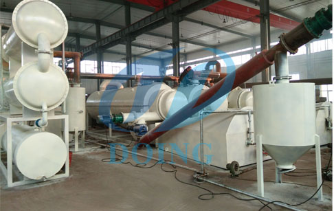 tire pyrolysis plant