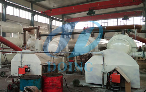 automatic pyrolysis plant