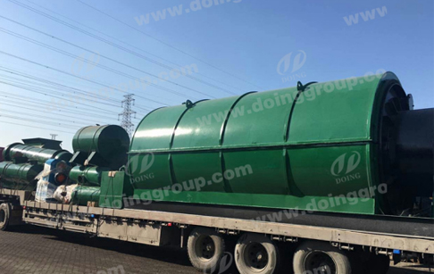 used tyre plant