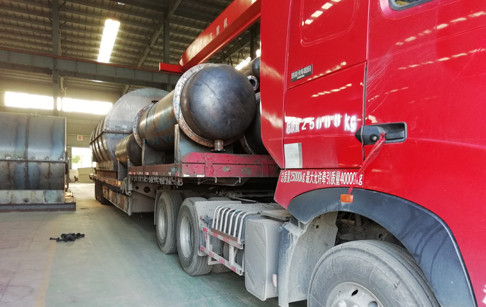 10 T/D plastic to oil pyrolysis plant shipped to Kenya